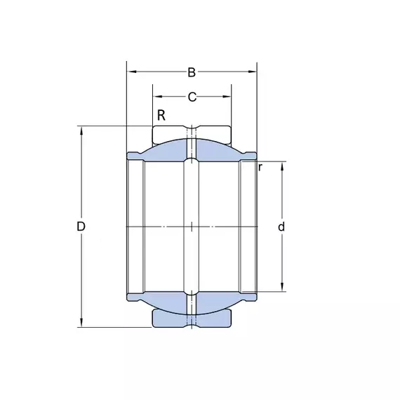 Подшипник GEG 50 ES SKF
