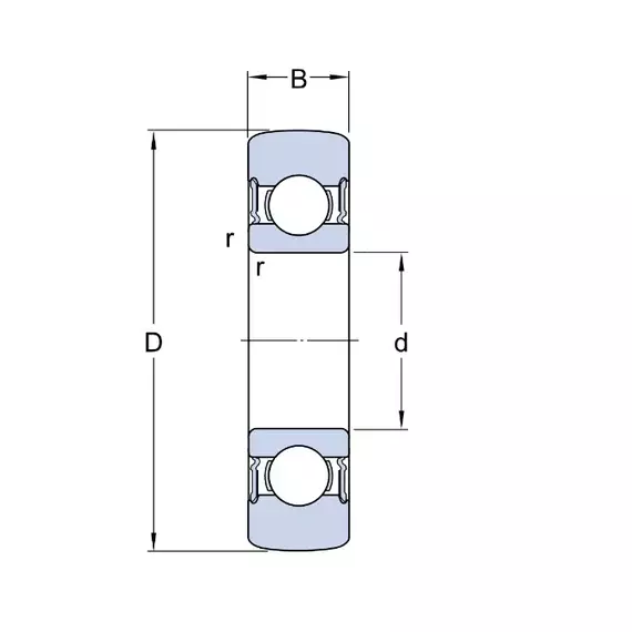 Підшипник 361200 R SKF