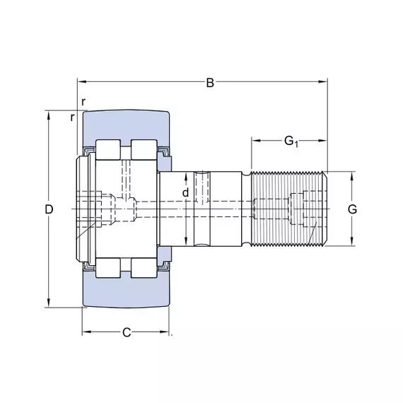 Підшипник PWKR 35 2RS SKF