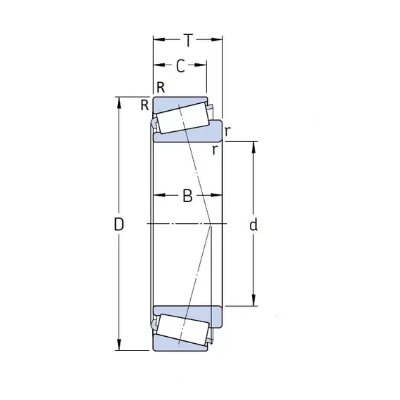 Підшипник 30230 SKF