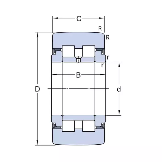 Підшипник PWTR 50110 2RS SKF