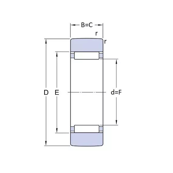Подшипник RSTO 5 TN SKF