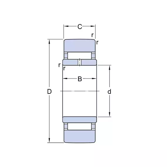 Подшипник STO 17 SKF