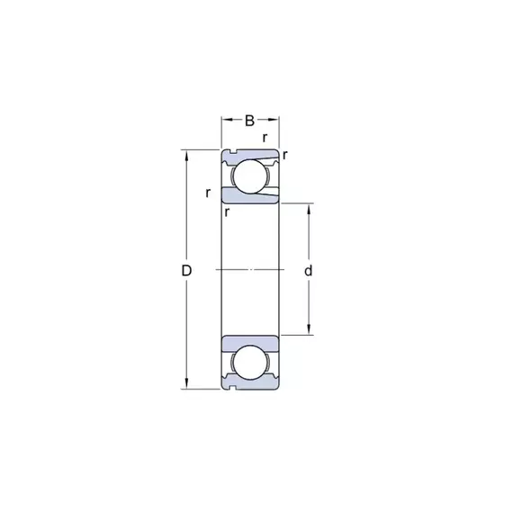 Підшипник 310 NA/C3L SKF