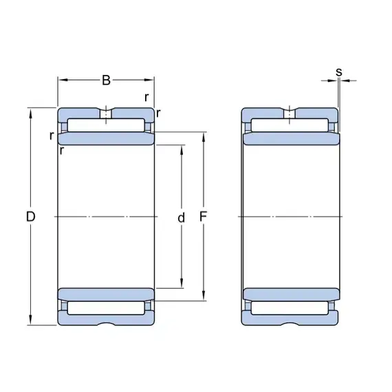 Підшипник NKI 30/30 TN SKF