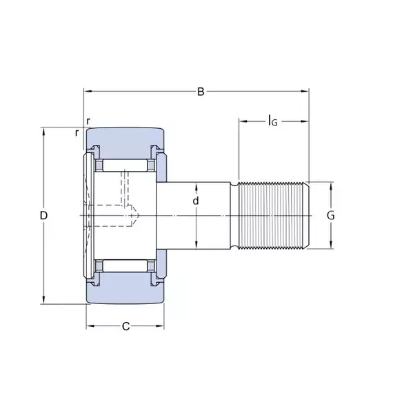 Підшипник KR 52 PP A SKF