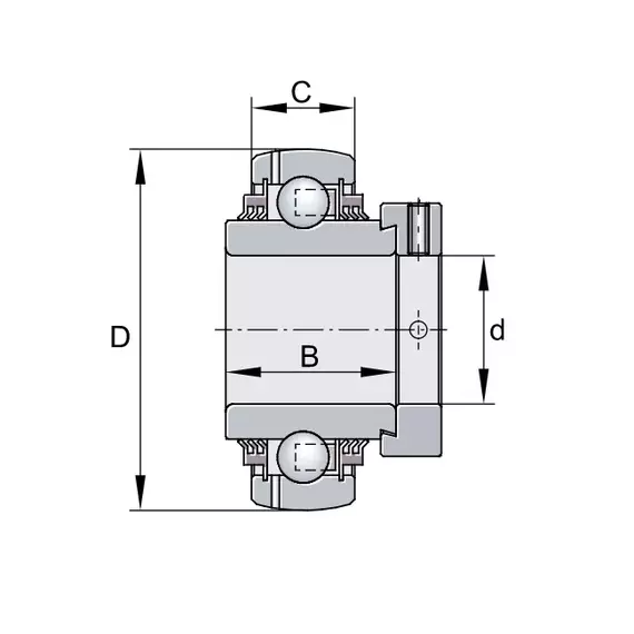Підшипник GE 65-214 KTTB INA