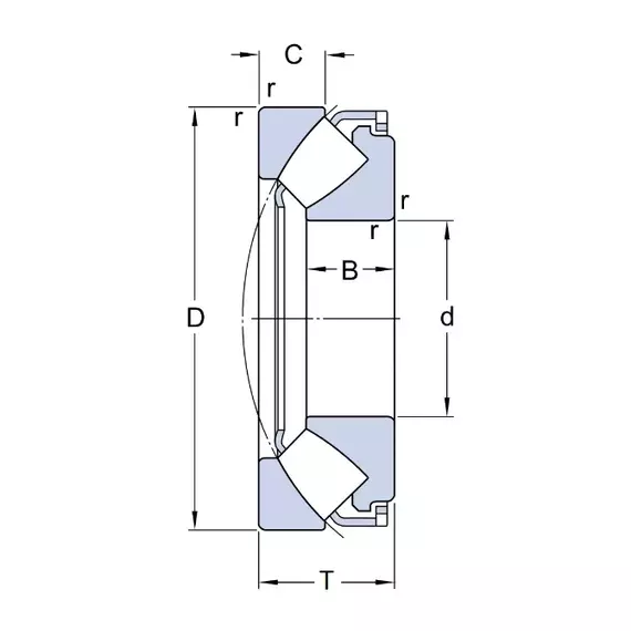 Підшипник 29415 E SKF