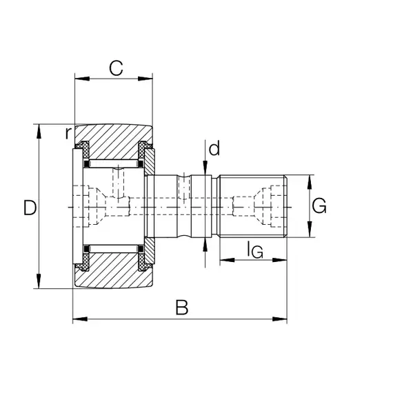 Підшипник KR 35 PP A INA
