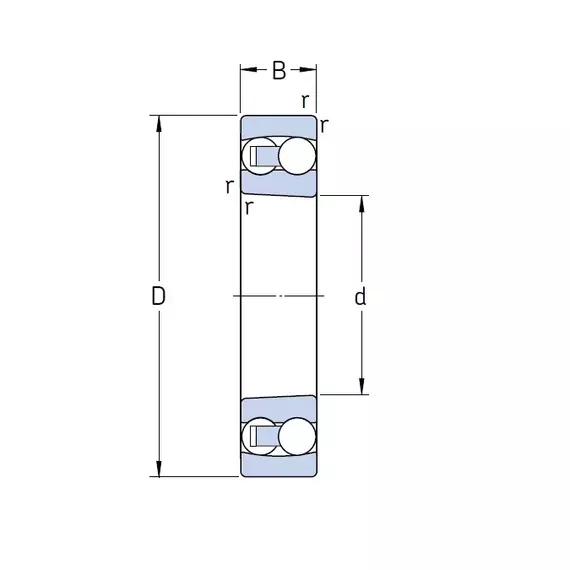 Підшипник 2217 K SKF