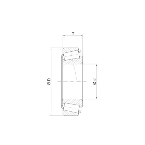 Підшипник LM 104949/12 FERSA