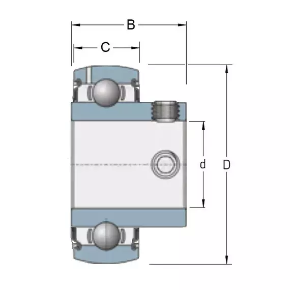 Подшипник GYA 100 RRB Timken