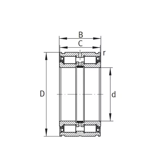Підшипник SL 04 5013 PP/C3 (RS 5013DSE7NAS5C3) NSK