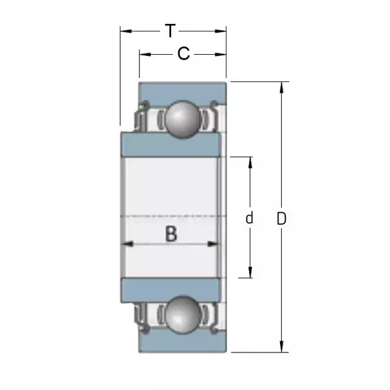 Подшипник 203 KLD Timken