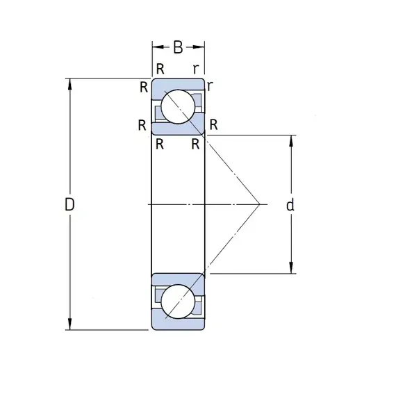 Підшипник 7410 BCBM SKF