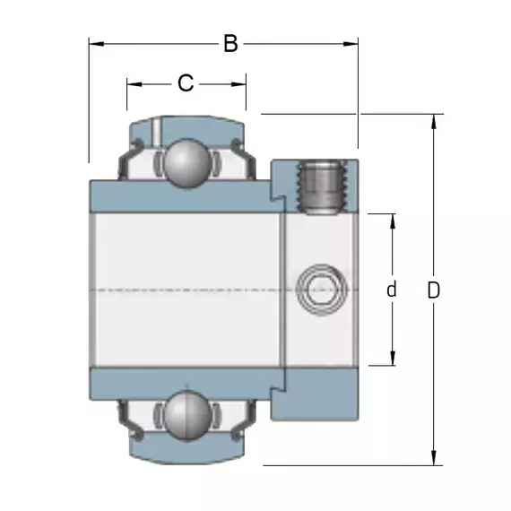 Подшипник GN 115 KRRB Timken
