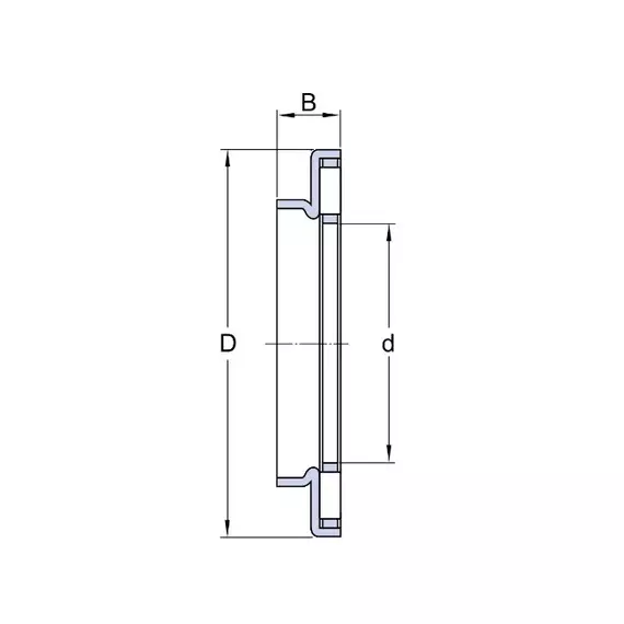 Підшипник AXW 40 SKF