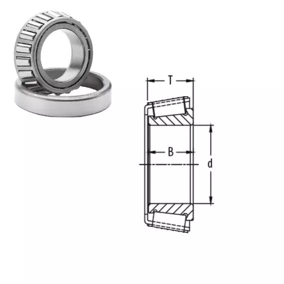 Підшипник PER.LM67048 PEER