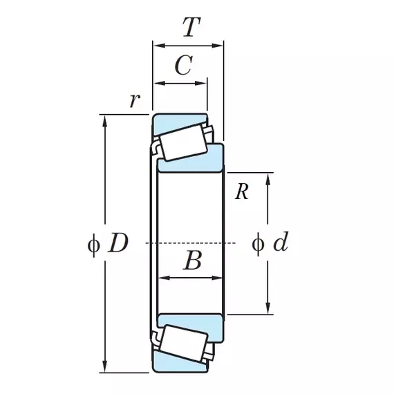 Підшипник 399A/394A JTEKT (Koyo)