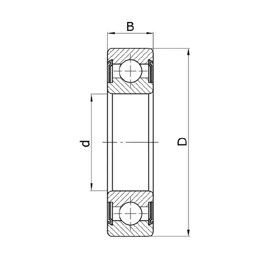 Подшипник 6-80024 C17 СПЗ-4