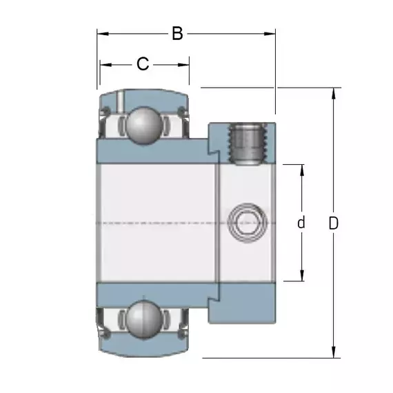 Підшипник GRAE 45 RRB Timken