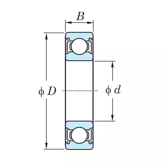 Подшипник EE 3S ZZ JTEKT (Koyo)