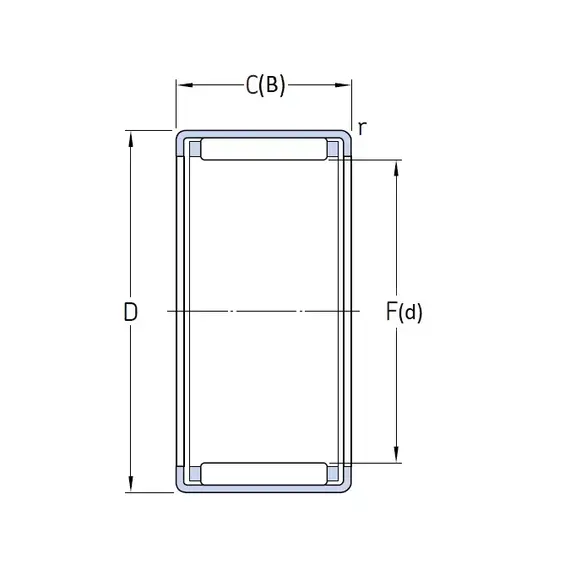 Подшипник HK 2512 SKF