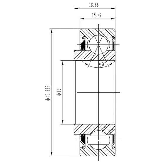 Подшипник 204 PY2 Timken