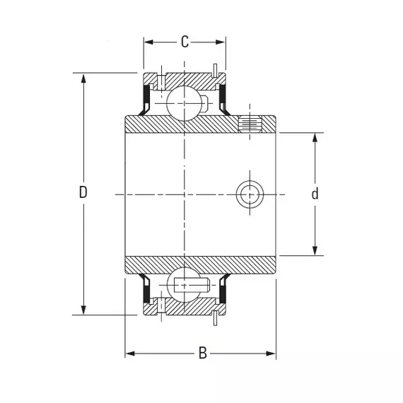 Підшипник ER 24 Timken