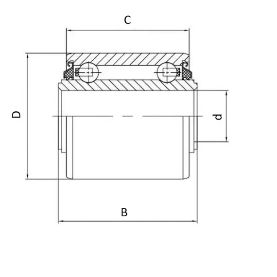 Підшипник 5206 KPP3 Timken