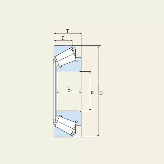 Подшипник 7508 (32208) А SKF