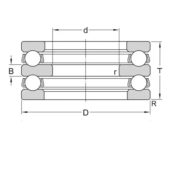 Подшипник 52312 ZKL