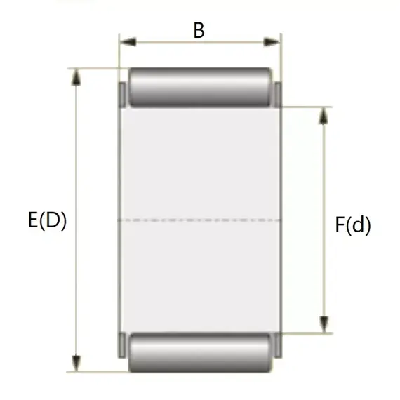 Підшипник KBK F-222905 (0-3) INA