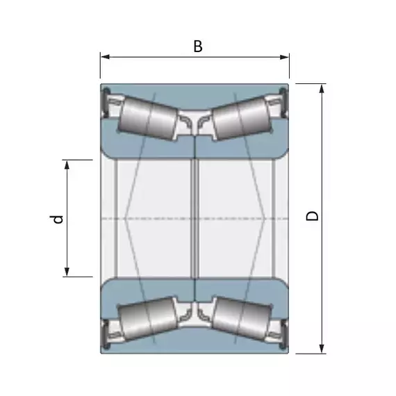 Підшипник JRM 4249/JRM 4210 XD/JRM 4200-S Timken
