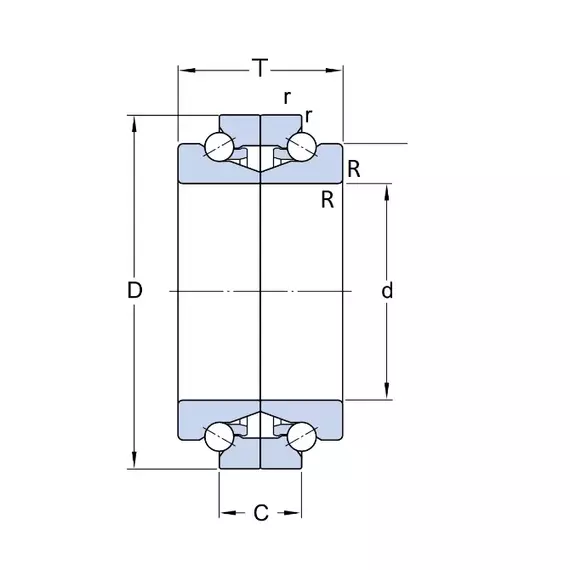 Підшипник BTW 50 CTN9/SP SKF