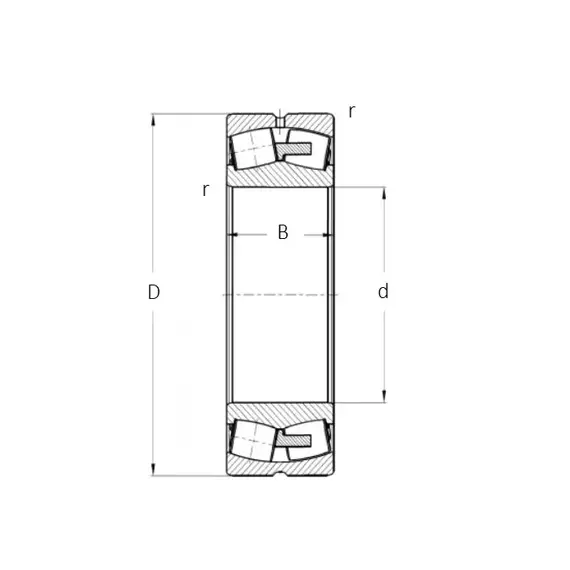 Подшипник 22316 W33M ZKL