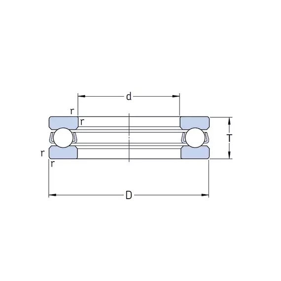Підшипник 51212 SKF