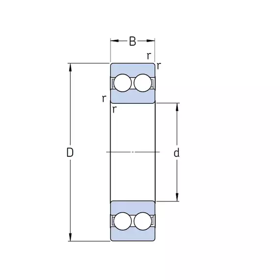 Підшипник 4202 ATN9 SKF