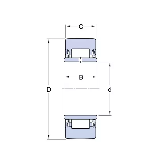 Подшипник NA 2202 2RS Timken
