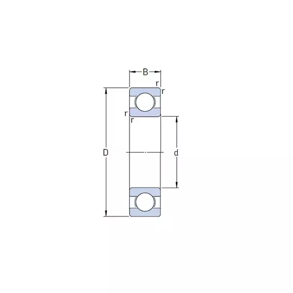 Підшипник 629/C3 SKF