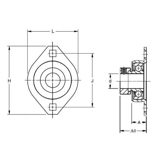 Корпус із підшипником VFMST 1-1/4 S Timken