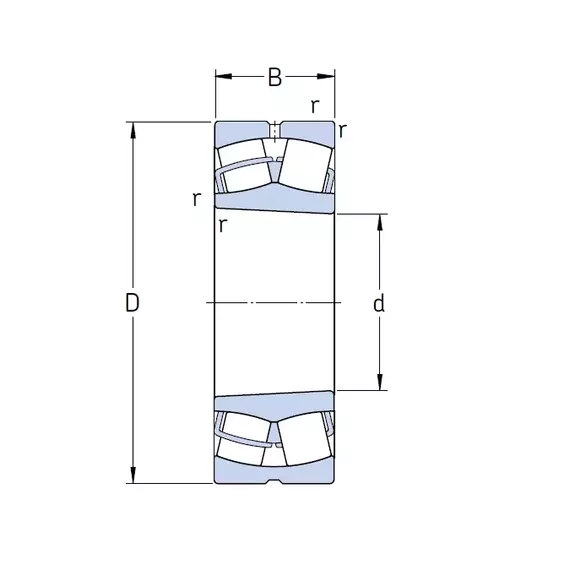 Подшипник 22218 EK/C3 SKF