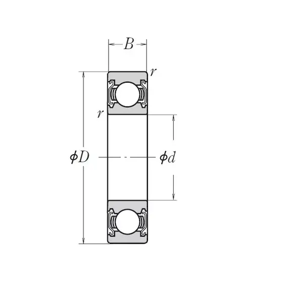 Подшипник 6006 ZZC3E NSK
