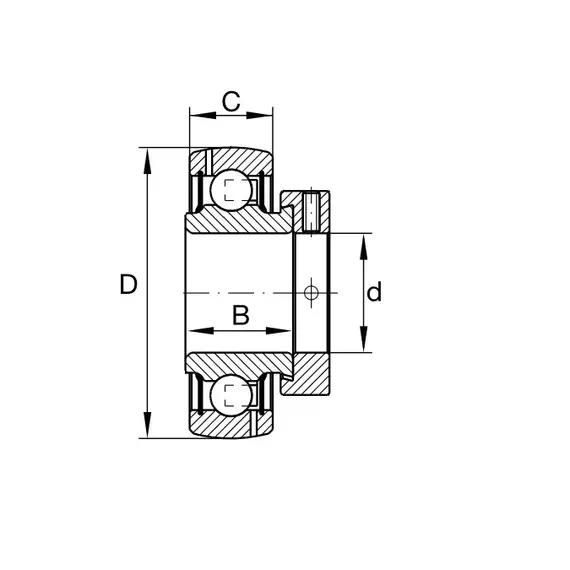 Підшипник GRA 014 NPPB AS2/V INA