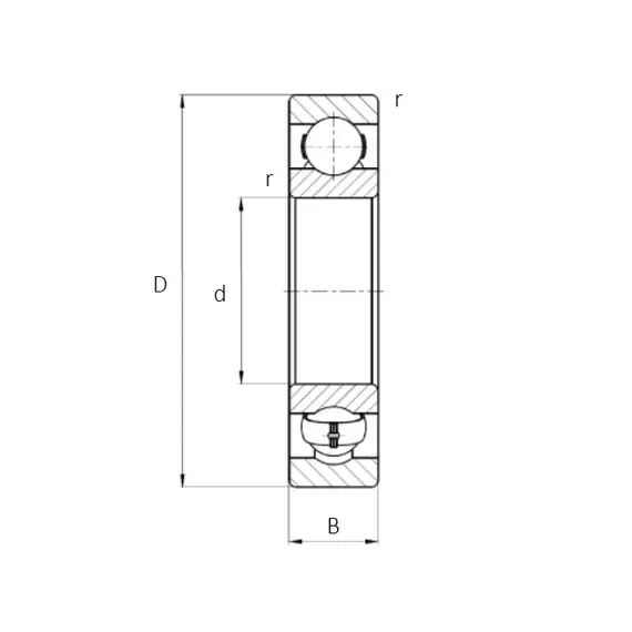 Подшипник 7000102 (16002) ZKL