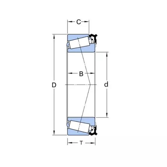 Подшипник 13685/13621/13600 LA Timken