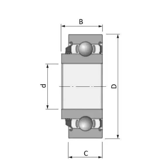 Підшипник 205 KRP2 Timken