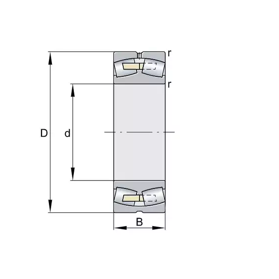 Подшипник 23030 E1A-XL-M FAG
