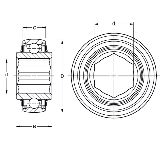 Підшипник 207 KRRB9 Timken