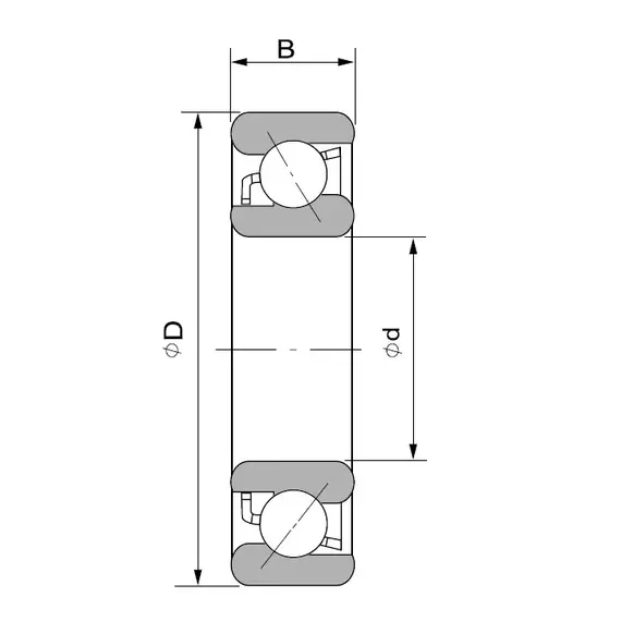 Подшипник 7909 AA CT